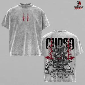 Choso Tee Washed – Jujutsu Kaisen Washed Anime Manga T-Shirt, Refined Washed Blood Manipulation Graphic Tee, Unisex Oversized Streetwear Shirt, Dark Cursed Warrior Anime Aesthetic Tee, Gift for JJK Fans