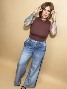 Harlow Wide Leg Jeans