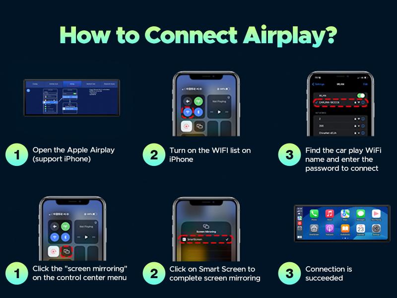 【SpringGlowUp】LAMTTO 9.26-Inch Wireless CarPlay Screen — Compatible with Apple CarPlay and Android Auto, Supports GPS Navigation, AirPlay, and Touchscreen Dashboard for In-Car Navigation and Entertainment