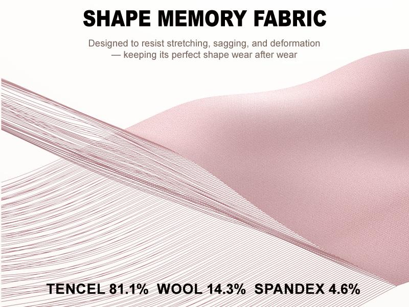 VRCOMFY Womens Pajamas Set Short Sleeve Sleepwear New Zealand Merino Wool 2 Piece Lounge Sets with Pockets for Comfort