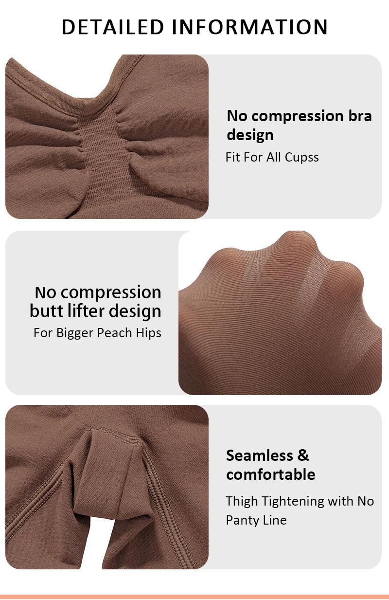 FeelinGirl Shapewear for Women Butt Lifter Bodysuit Tummy Control Seamless Shapewear  Womenswear Basic live stream