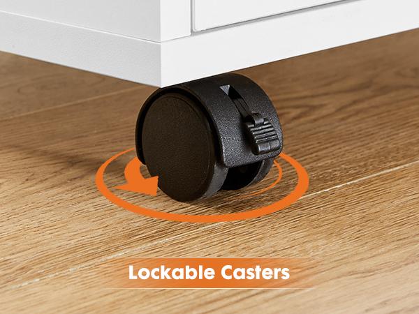 Wood Vertical Organization File Cabinet with Wheels Mobile Drawer Storage for Home Office Wood Vertical Organization File Cabinet with Wheels Mobile Drawer Storage for Home Office