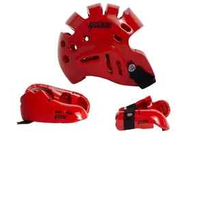 ProForce Lighting 5 Piece Sparring Gear Combo Set RED
