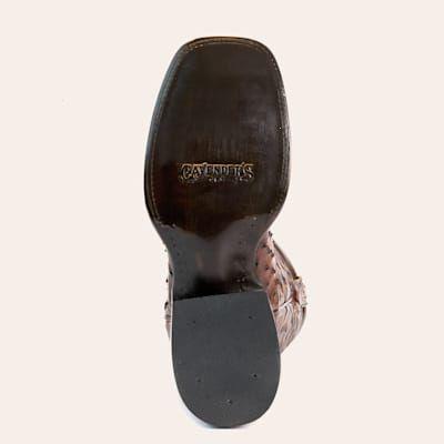 Cavender’s Men’s Kango Tobaco Wide Square Toe Western Cowboy Boots