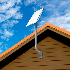 Starlink J-Pipe Mount Kit Compatible with V2 Rectangular Dish by SatelliteSale