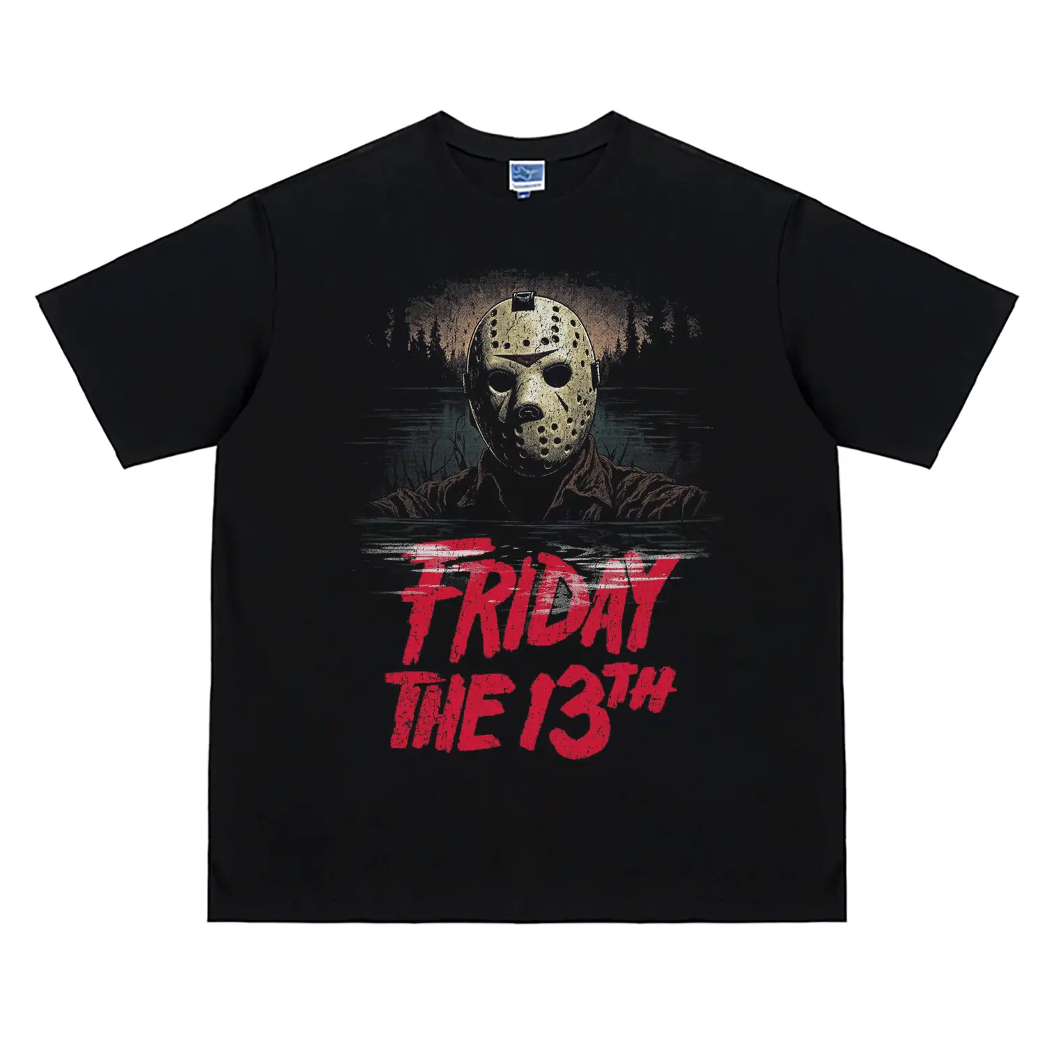 Vintage Friday the 13th T-shirt Jason Voorhees 90s Retro Graphic 