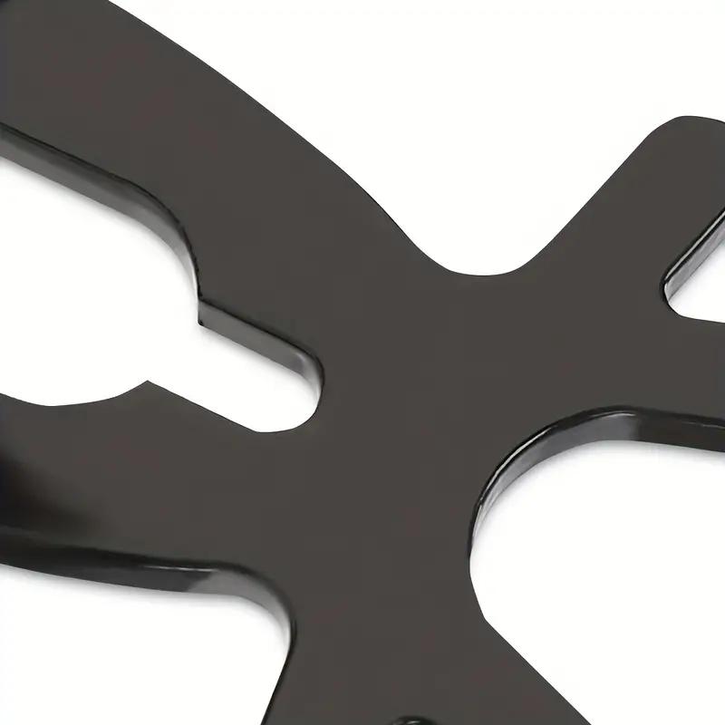 6Pcs European Mount Skull Wall Hanger Hook Deer Antelope Antler Mount Bracket Organiser Steel-20lb,European Deer Antler Style Mount Skull Wall Hanger,6pcs Black Utility Hooks #springtok