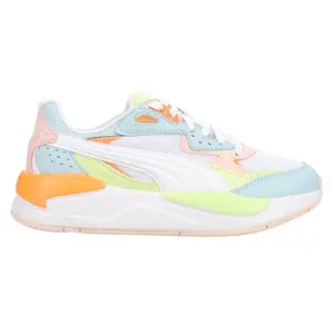 PUMA Womens X-Ray Speed Lace Up Sneakers Shoes Casual - Blue, Green, White