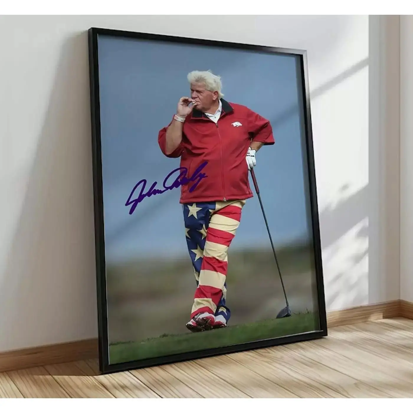 HOT!!!John Daly Golf PGA Autograph Poster [No Frame]