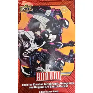 23-24 Marvel Annual Hobby Pack (RIPPED LIVE)