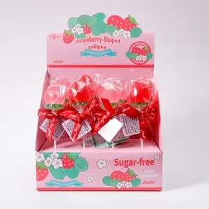 Viral Strawberry Lollipops! Sugar-Free & Super Cute! Perfect Aesthetic Gift for Her/Kids  Aesthetic Treats
