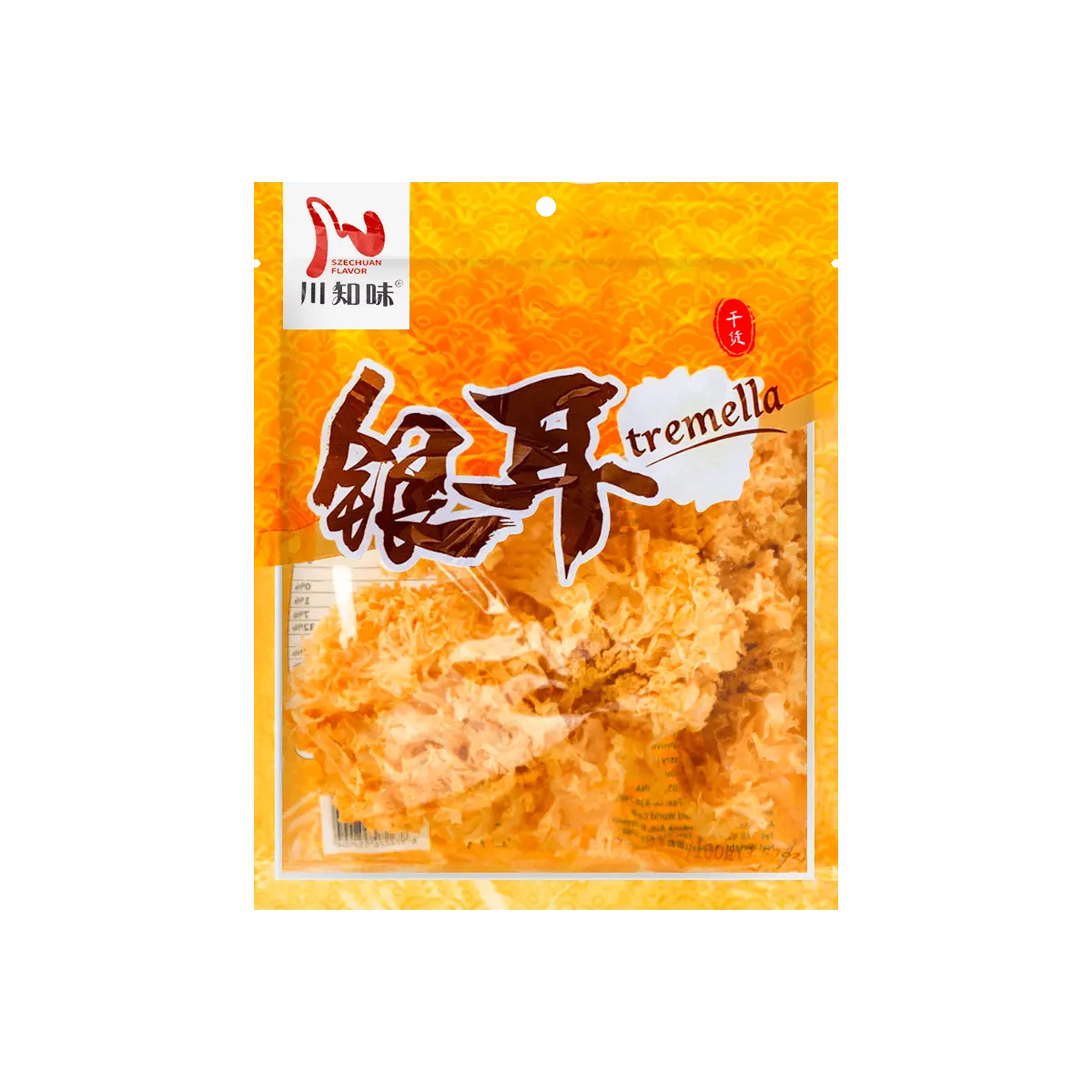 Sichuan Flavor Dried Tremella Mushroom (Bai Mu Er) - 100g | Premium Snow Fungus for Soups, Desserts & Health