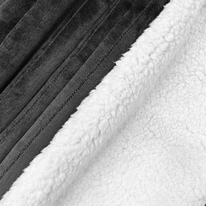 AUKFA Heated Blanket Throw Full Twin Soft Flannel Sherpa Electric Blanket 6 Heat Levels 8 Hours Timer Auto Off Fast Heating for Home Office Use - Heater