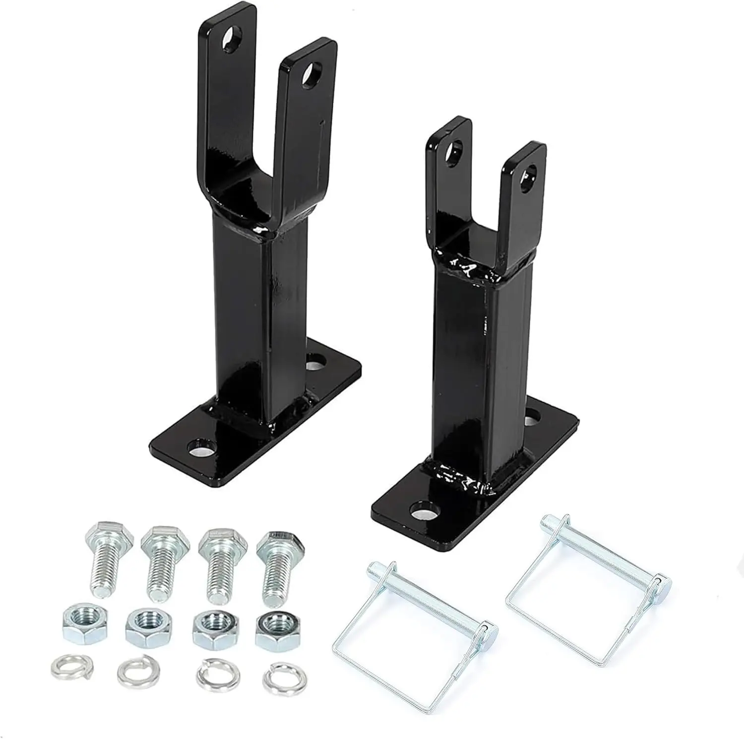 Lockable Trimmer Rack Single Weed Eater Rack Compatible with Weeder/Extended Trimmer Edger/Straight Shaft Weed-Eater Single Tier String Racks Holder Hold Carrier Mount On Pickup Trailer Pair