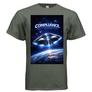 Compliance Short Sleeve Shirt tshirt T-Shirt Top Green Classic Cotton Menswear Streetwear Sport Casual graphic apparel t-shirt cotton men oversized tshirt unisex graphic graphic tee shirt oversized shirts unisex casual apparel y2k streetwear