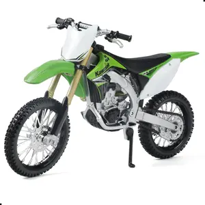 1/12 Scale KX450F Style Motocross Dirt Bike Model – Off-Road Motorcycle Replica with Realistic Suspension, Tire Tread and Exhaust Details, Collectible Moto Gift for Kids and Adults Green
