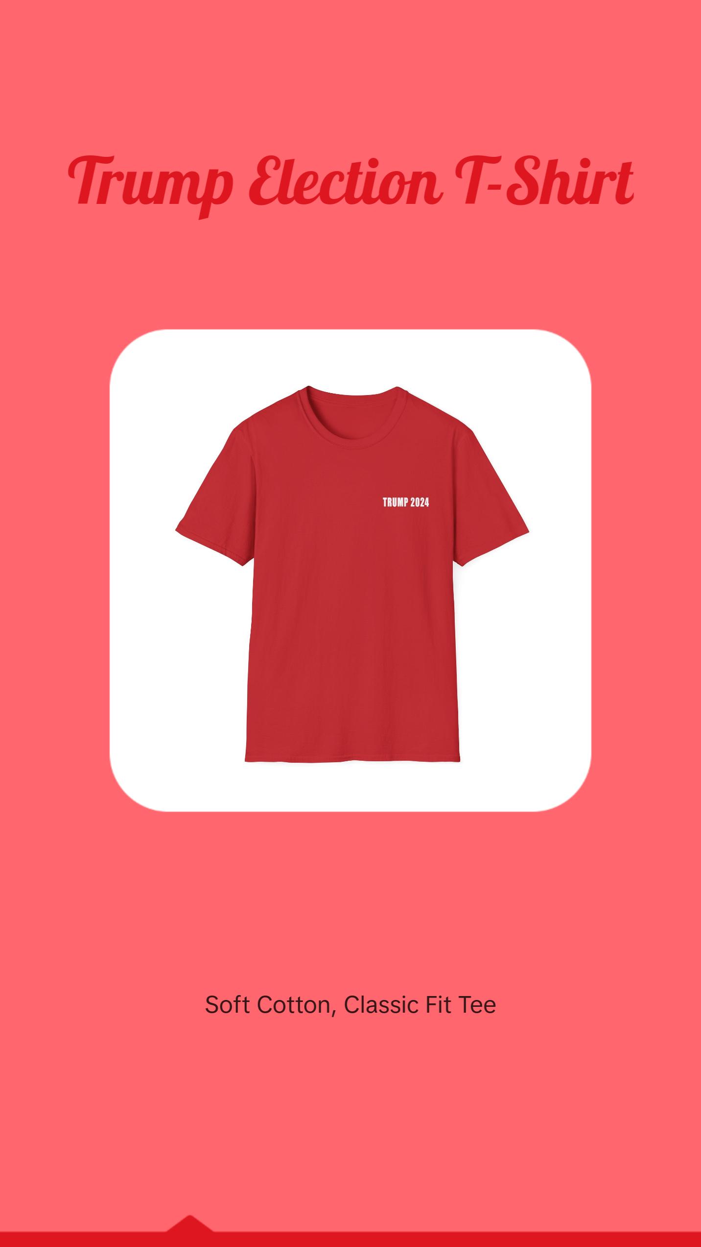 TRUMP election shirt