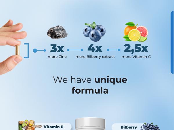 Complete Vision Formula Eye Supplements by PUREHEALTH RESEARCH - Improve your Vision with Eye Vitamins - Premium Eye Care for Vision Health and Eye Support - with Lutein, Zeaxanthin, Zinc & More - 60 Capsules Fitness Edible Healthcare Dietary Complete Vision Formula Eye Supplements by PUREHEALTH RESEARCH - Improve your Vision with Eye Vitamins - Premium Eye Care for Vision Health and Eye Support - with Lutein, Zeaxanthin, Zinc & More - 60 Capsules Fitness Edible Healthcare Dietary