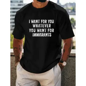 Equality for immigrants Cotton T-shirt with advocacy message