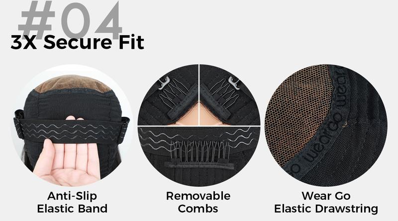 OQ Hair Full 220% Density Wear Go 9x6 Tpart Layered Cut Yaki Straight Bob Wig Reddish Brown Color Ear To Ear Deep Part Lace Glueless Wig Human Hair Pre Bleached Tiny Knots With Drawstring