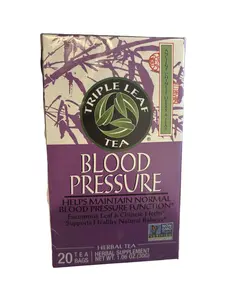 Triple leaf herbal tea-blood pressure support (20 tea bags)