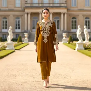 Velvet winter co-ord set