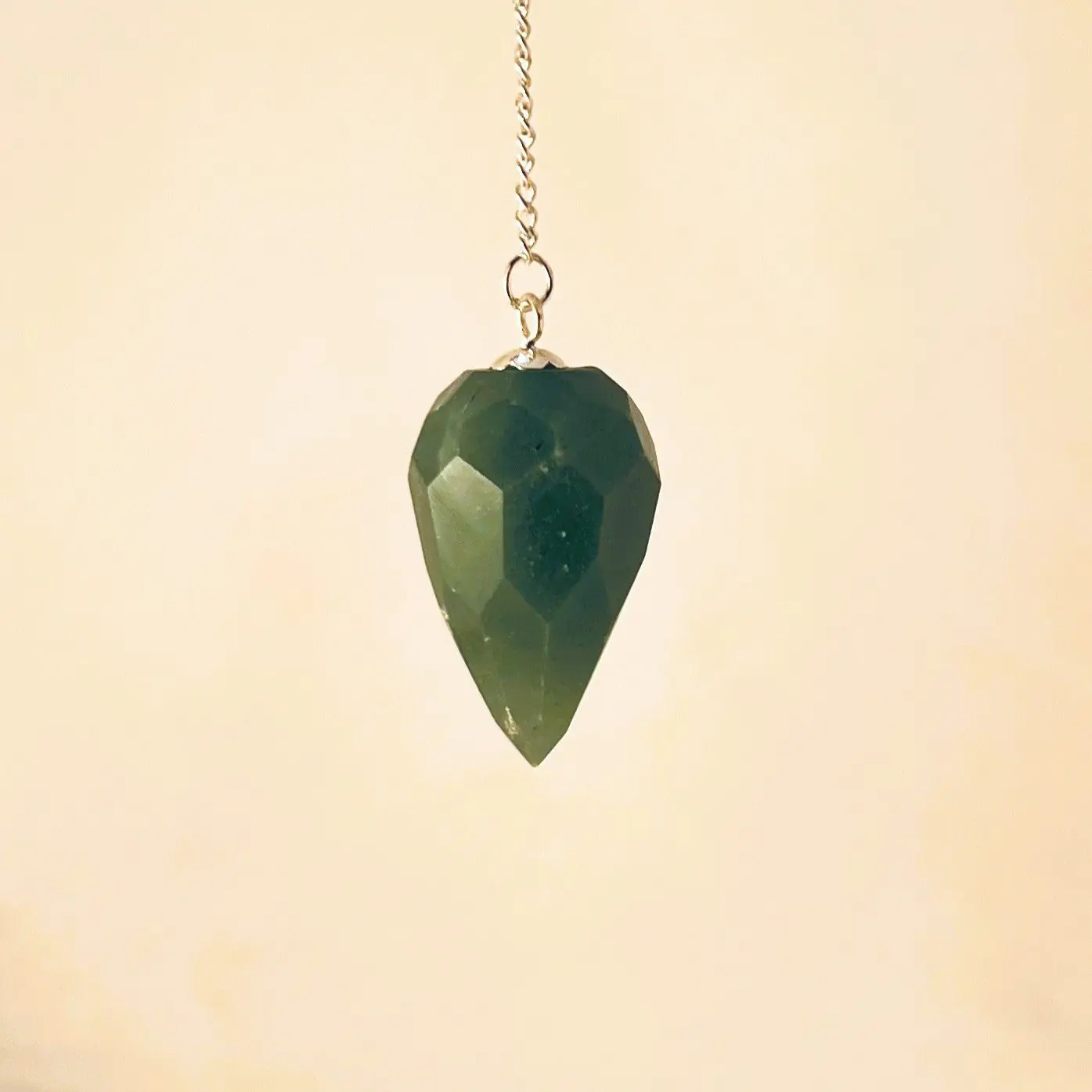 Multifaceted Aventurine Pendulum
