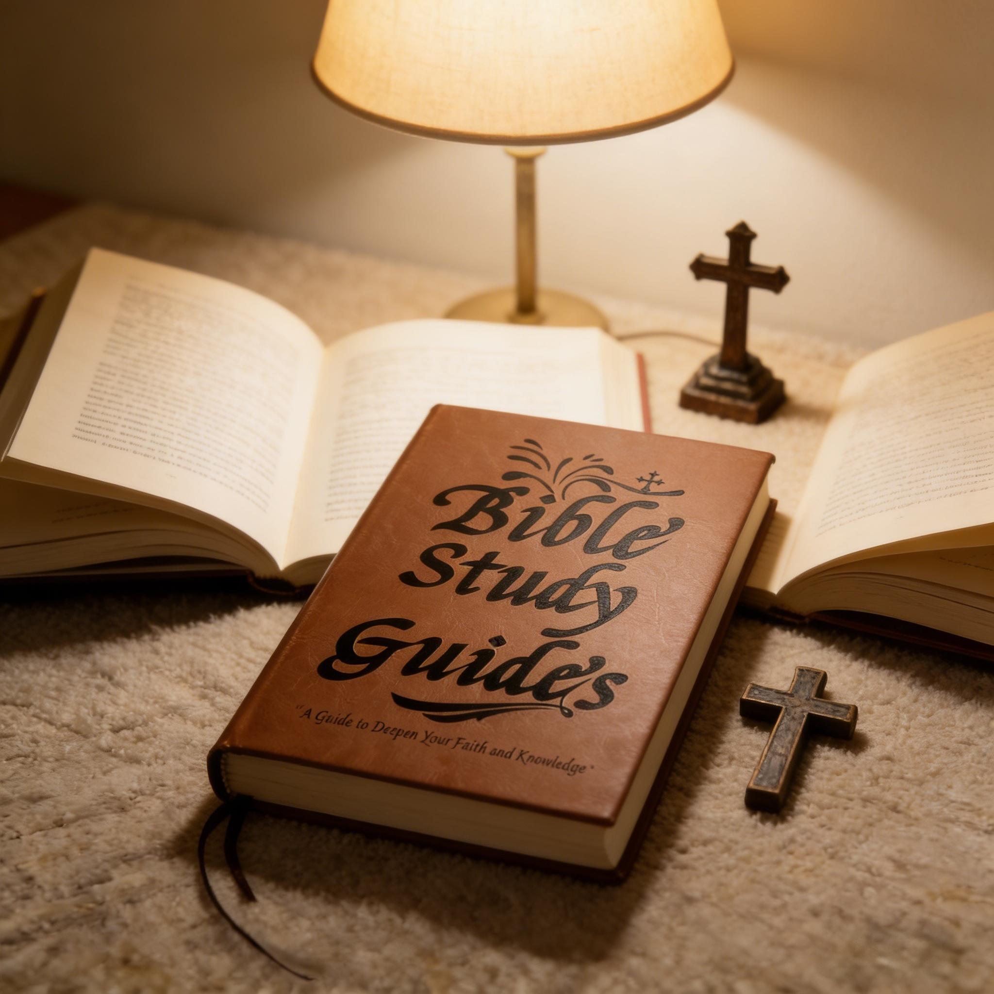 66-Page Bible Study Guide & Devotional Journal | Beginner-Friendly Spiritual Growth Notebook with PU Leather Cover, Scripture Summaries & Daily Reflections – Perfect Christian Gift for Faith Journey