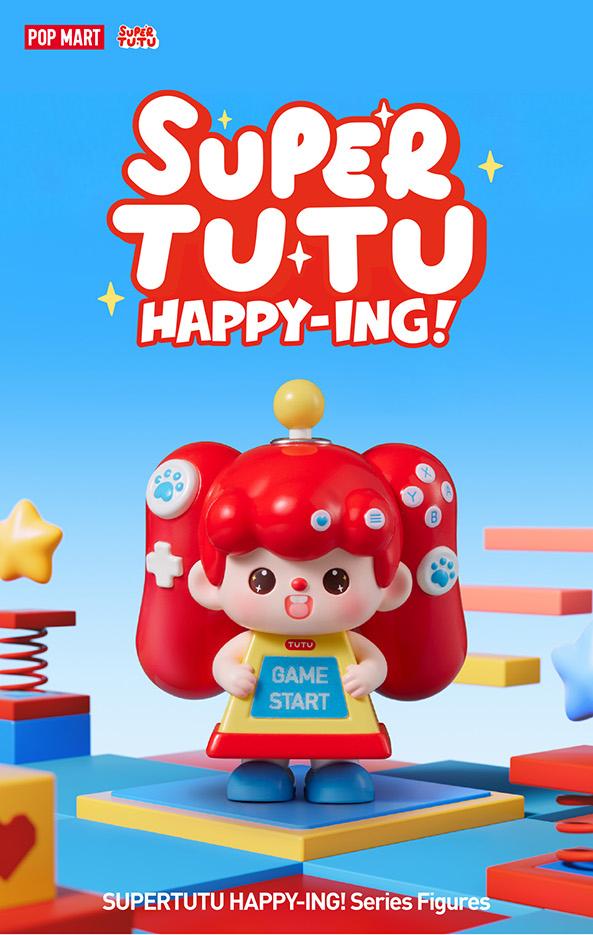 POP MART SUPERTUTU HAPPY-ING! Series Figures, Blind Box