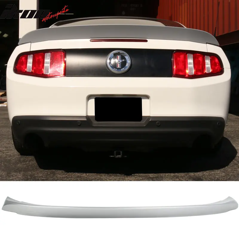 Rear Trunk Spoiler Ducktail Wing for Ford Mustang 2010-2014 D Style ABS