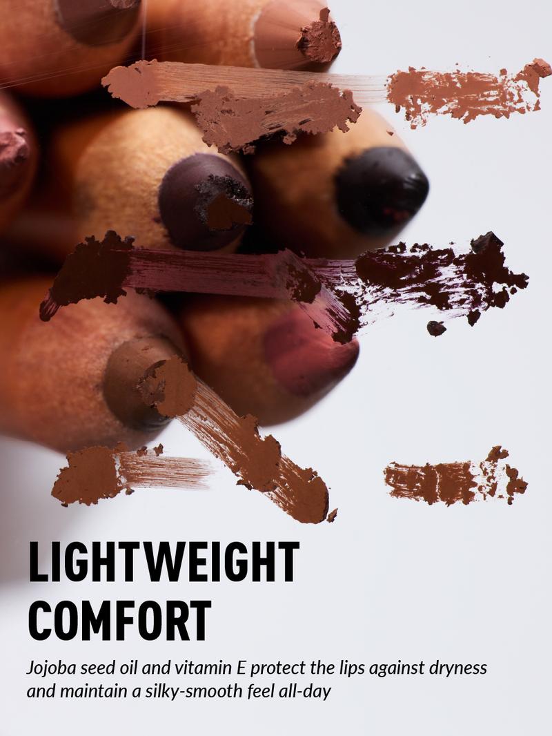 Kaleidos The Sculpting Lip Pencil - Smooth & Precise Glide, Soft-Focus Matte Finish, Non-Drying & Long-Wearing, Lightweight Comfort