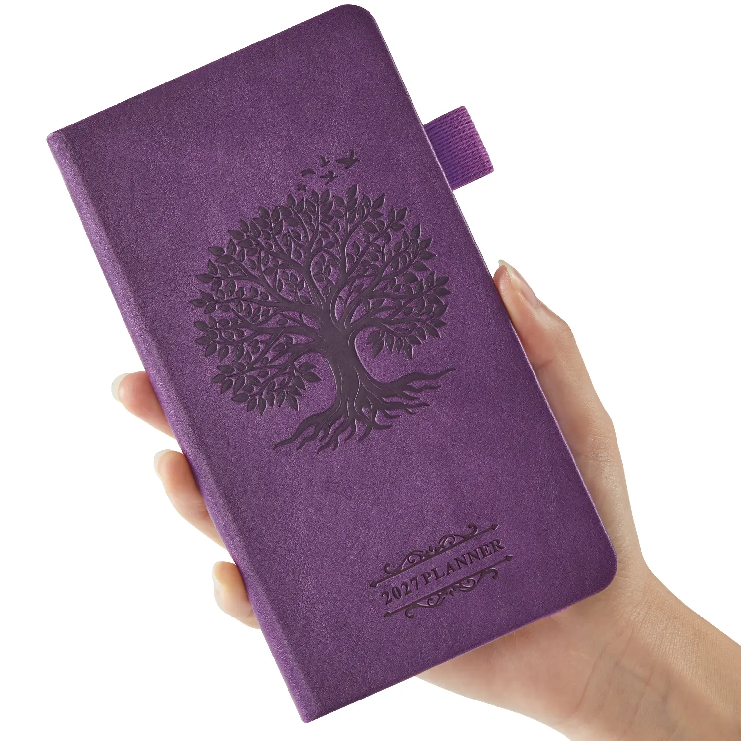 Pocket Planner/Calendar 2027, Jan 2027 - Dec 2027, Weekly and Monthly Small Planner for Purse, A6 Mini Organize Agenda with Monthly Tabs & Inner Pocket, for Office, School Supplies, 3.8" X 7"