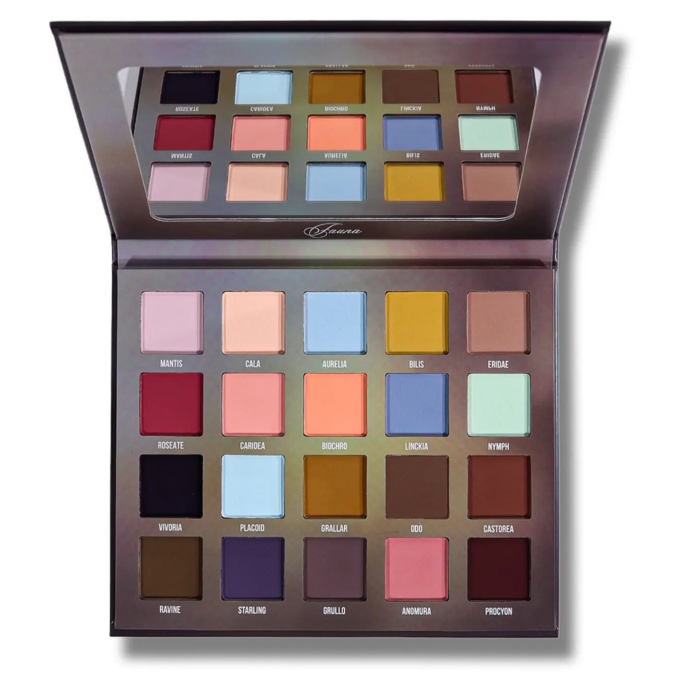 Blend Bunny x Mei Pang Fauna - Eye And Face Palette - 20 Pigmented Shades + Magnetic Pans