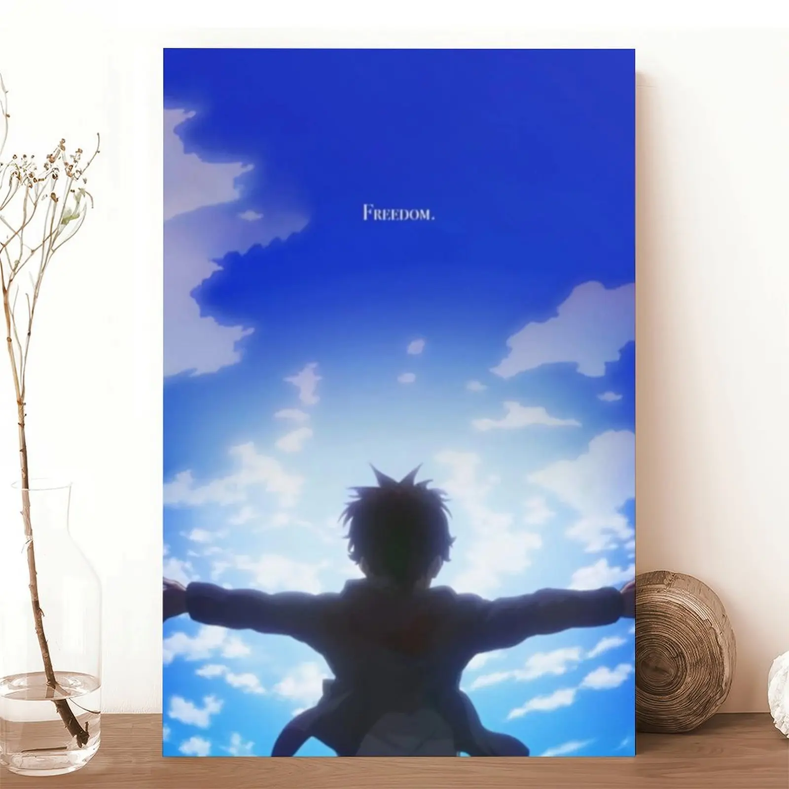 Attack On Titan (AOT) Anime Poster - Artistic Decorative Trippy Wall Art Print, Eco-Friendly, Fade-Resistant, Waterproof, UV-Protected, Vibrant Illustrations for Room Aesthetic, Dining Room, Bar, Customer Satisfaction Guaranteed