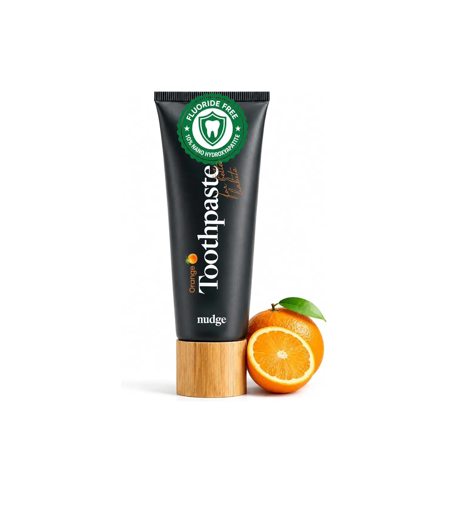 Nudge 10% Nano Hydroxyapatite Toothpaste, Orange, 4.5 oz