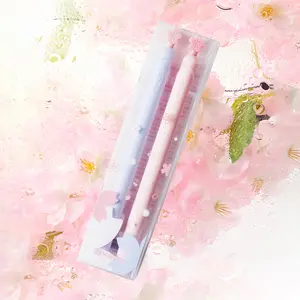 Kaco POPUP Gel Pens 4 Pieces, Cute Stationery Journaling Note Taking Quick Drying 0.5mm Black Ink