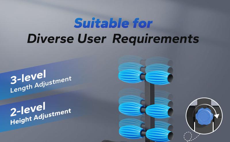 MERACH Deep Squat Machine Adjustable Glutes workout Home Gym Workout Training Sit Up Machine for Abs and Muscle Building Abdominal bench, Push Up Fitness Equipment