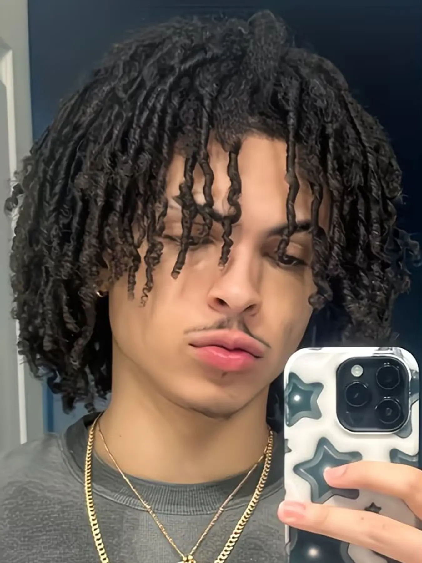 6 Inch Dreadlock Wig for Men, Synthetic Afro Curly Braided Faux Locs, Short Hip-Hop Style, Bob Wigs for All Seasons, Trendy Dread Locks
