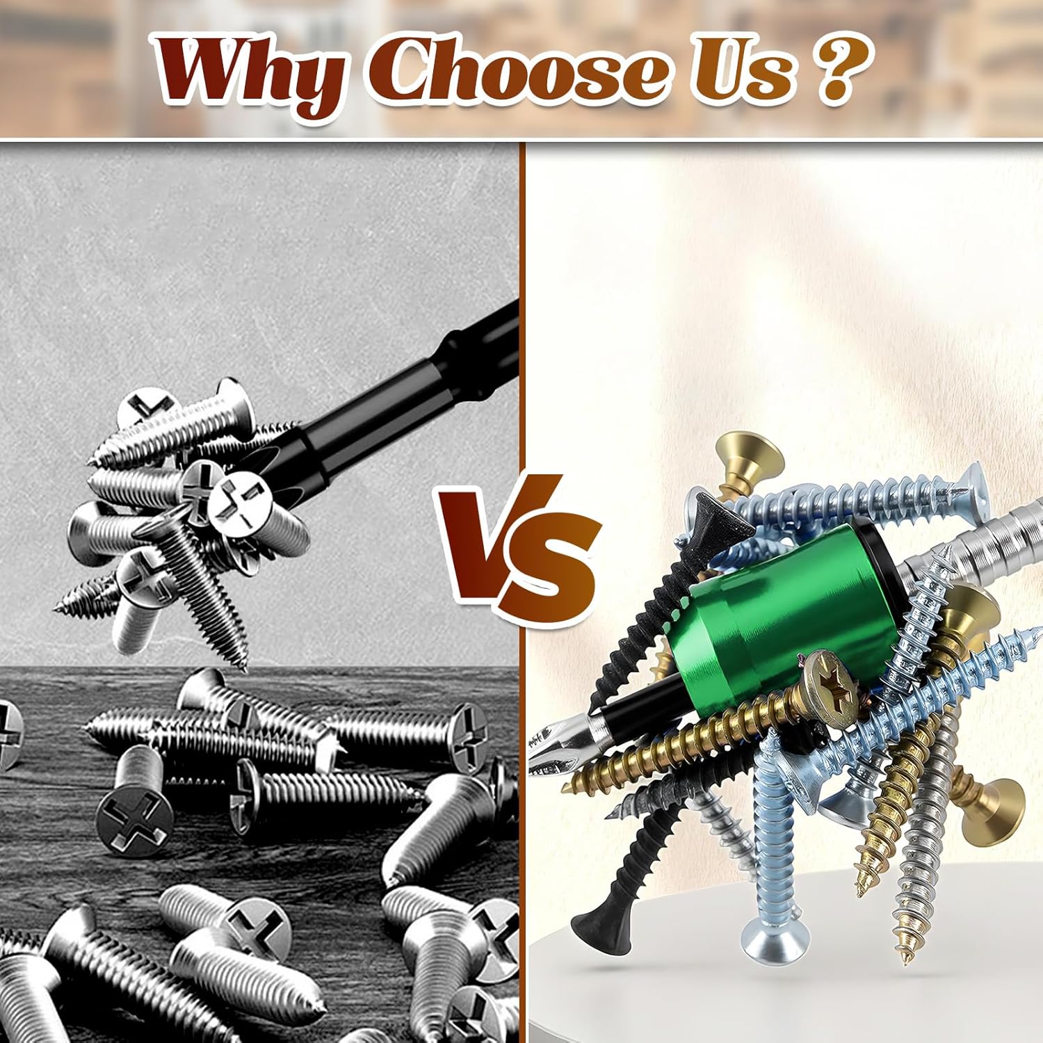 VAYWET 2 Pcs/ 1pc Strong Magnetic Screw Ring: 1/4 Inch/ 6.35 mm Universal Magnetic Screw Ring Bit Holder - Removable Magnetic Screwdriver Powerbits Drill Bit Holder for Hex Screwdriver and Power Bits