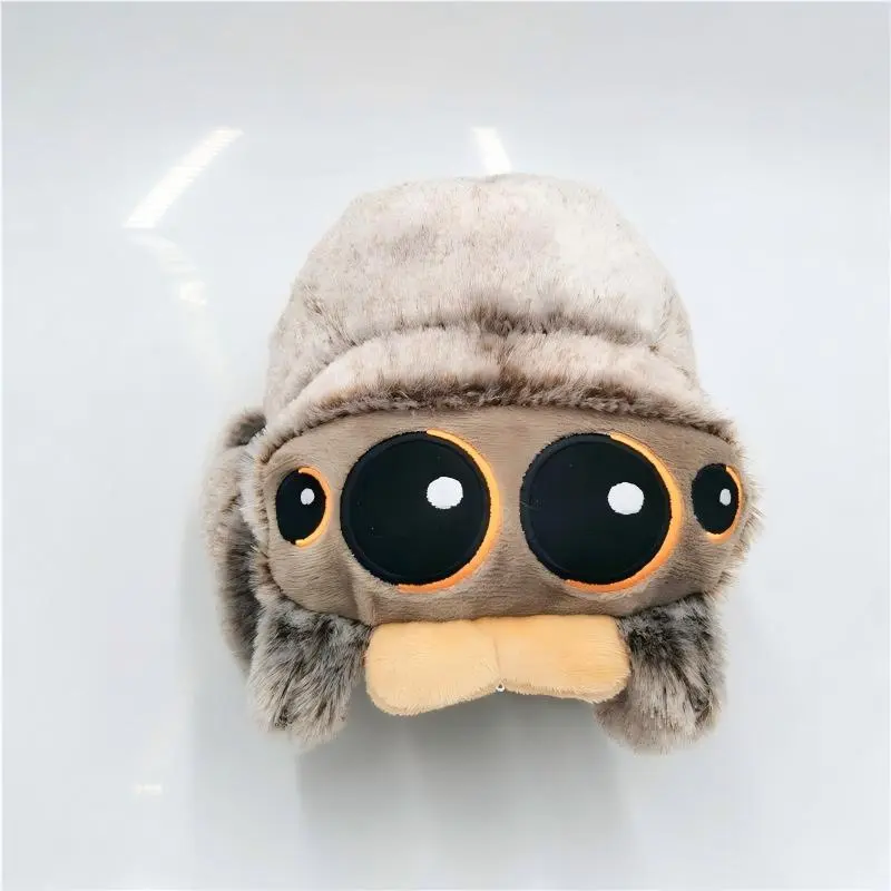 A simulated spider plush toy,is very suitable for pranks and birthday gifts, and is suitable for children and adults to interact and play at family gatherings. filled with polyester fiber.6*5 in