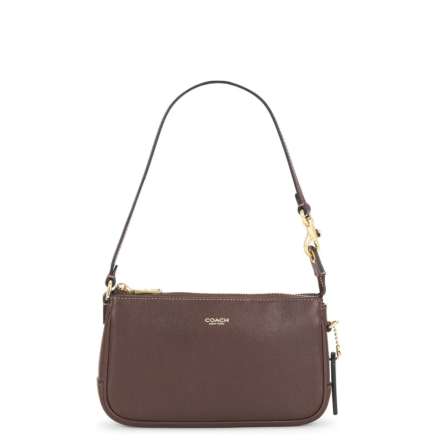 Coach Natural Grain Leather Plaza Bag 18 in Maple