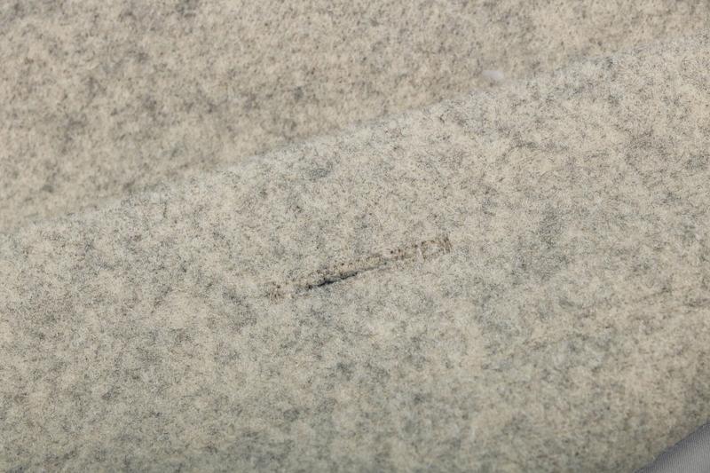 Women's Cropped Wool Blend Pea Coat Short Jacket Peacoat Long Sleeve Button-Down Crop Jacket