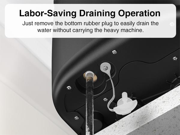 Crownful Ice Maker Countertop, Portable Small Ice Machine with Self-Cleaning, 26lbs/24H, 9 Cubes in 6 Mins, with Scoop and Basket for Home