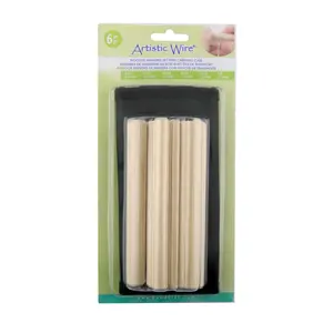 Artistic Wire Jewelry Mandrel Kit - 6 Sizes for Bracelets & Rings, Wood Dowels with 22 Holes, Storage Case, Ideal for Wire Weaving & Viking Knit