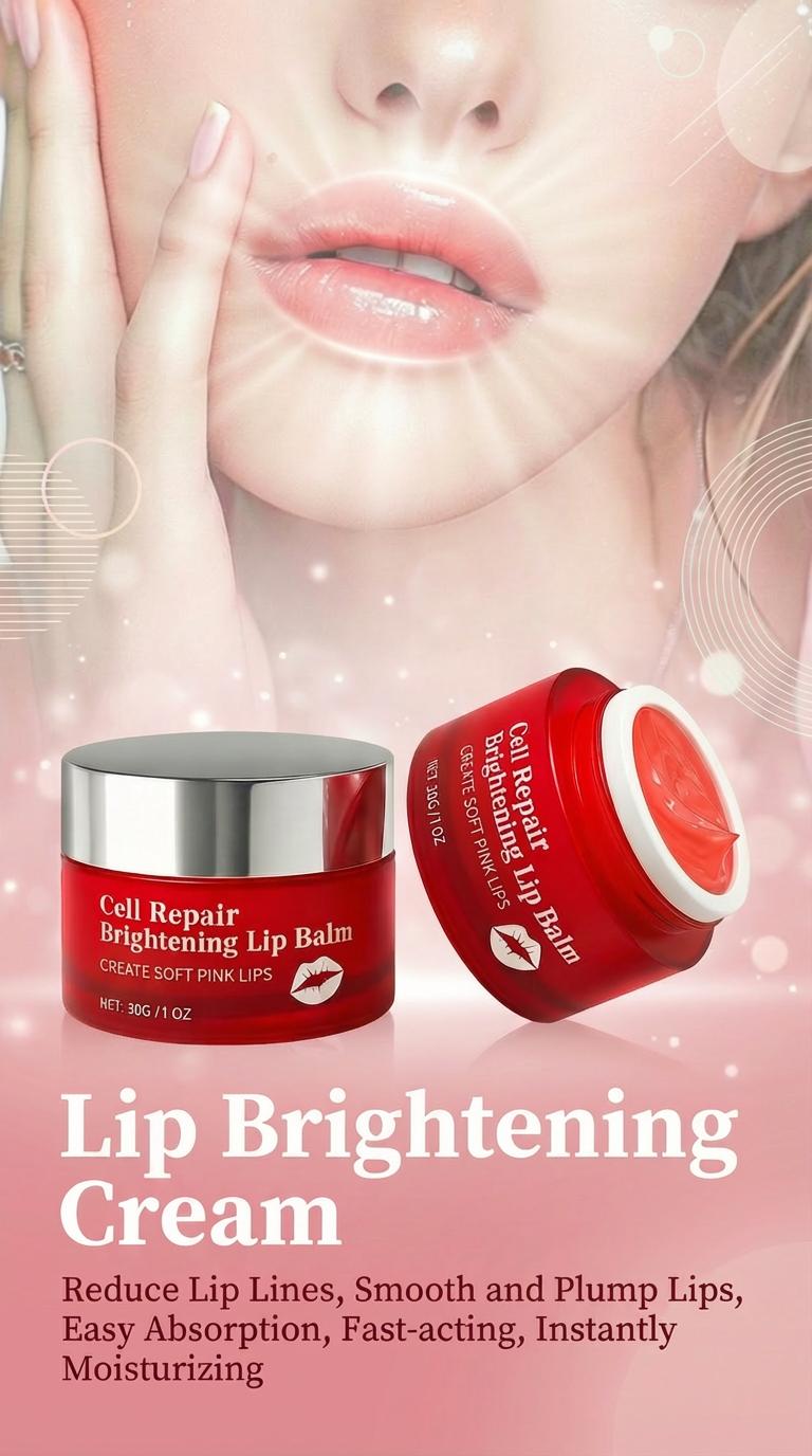 NovacaraX Brightening Lip Balm – Unisex Formula, Suitable for Dull Lips and Lip Problems Caused by Smoking – Softens, Moisturizes, and Provides Long-Lasting Protection.