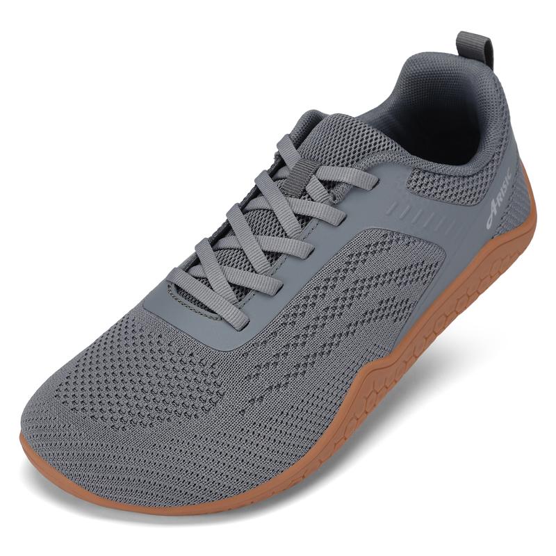Unisex Barefoot Running Shoes with Wide Toe Box, Zero Drop Minimalist Walking Trainers, Lightweight Wide Fit Shoes