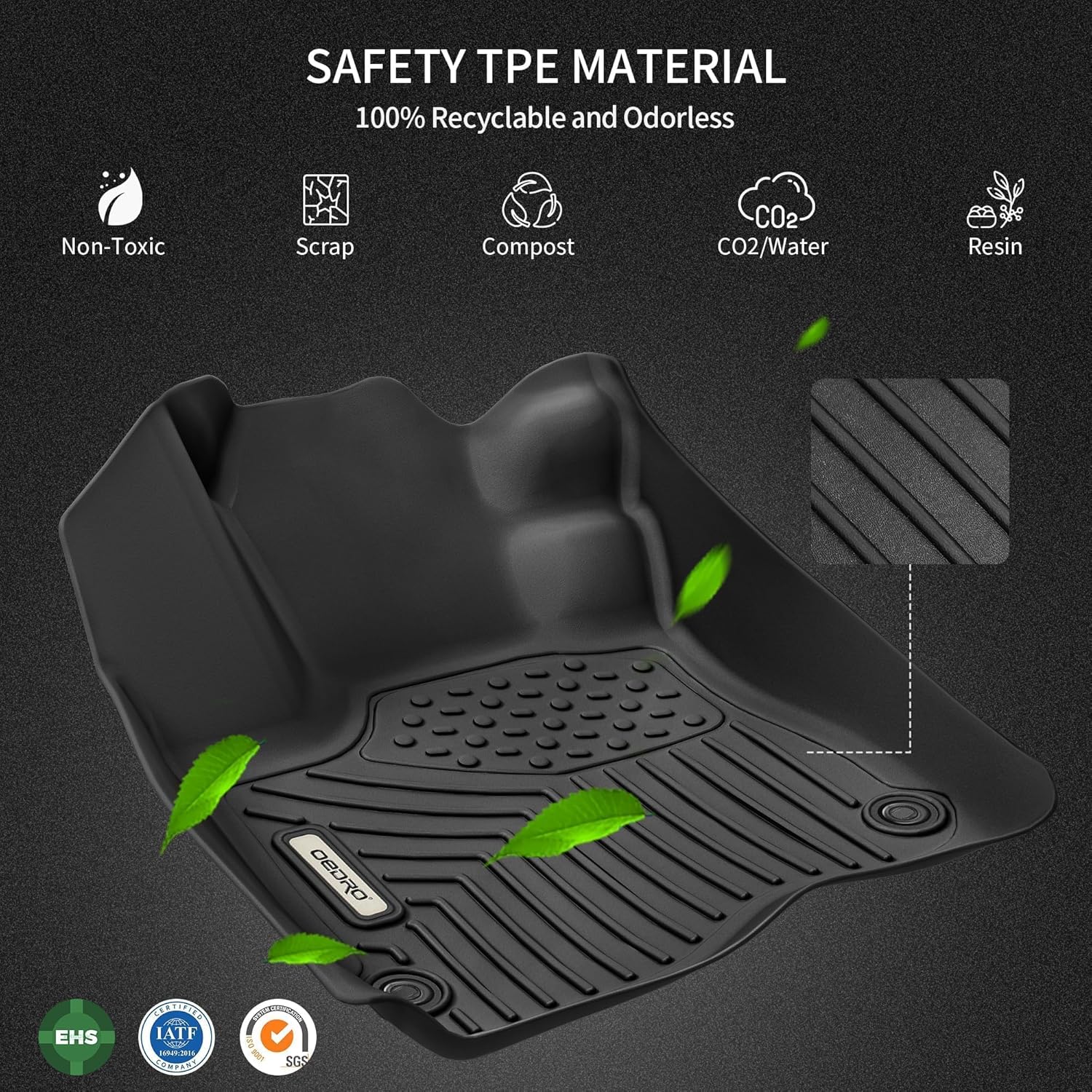 YITAMOTOR Floor Mats Fit for 2011-2017 Honda Odyssey, 3 Row Liners Set Black, All-Weather Includes Car Floor Liners 1st and 2nd 3rd Row Full Set Autos YITAMOTOR Floor Mats Fit for 2011-2017 Honda Odyssey, 3 Row Liners Set Black, All-Weather Includes Car Floor Liners 1st and 2nd 3rd Row Full Set Autos