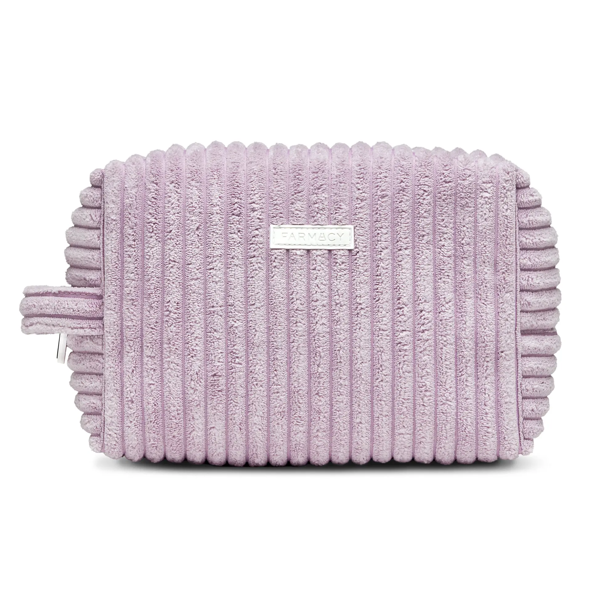 Women's Soft Plush Makeup Pouch - 9in L x 6in H x 4in W Reusable Handheld Luggage Accessory, Zipper-Closure Bag for Travel Skincare/Toiletries, TSA-Approved, Sustainable Gift-Wrapping Option, Travel-Ready, Toiletry Pouch, Travel Beauty Bag