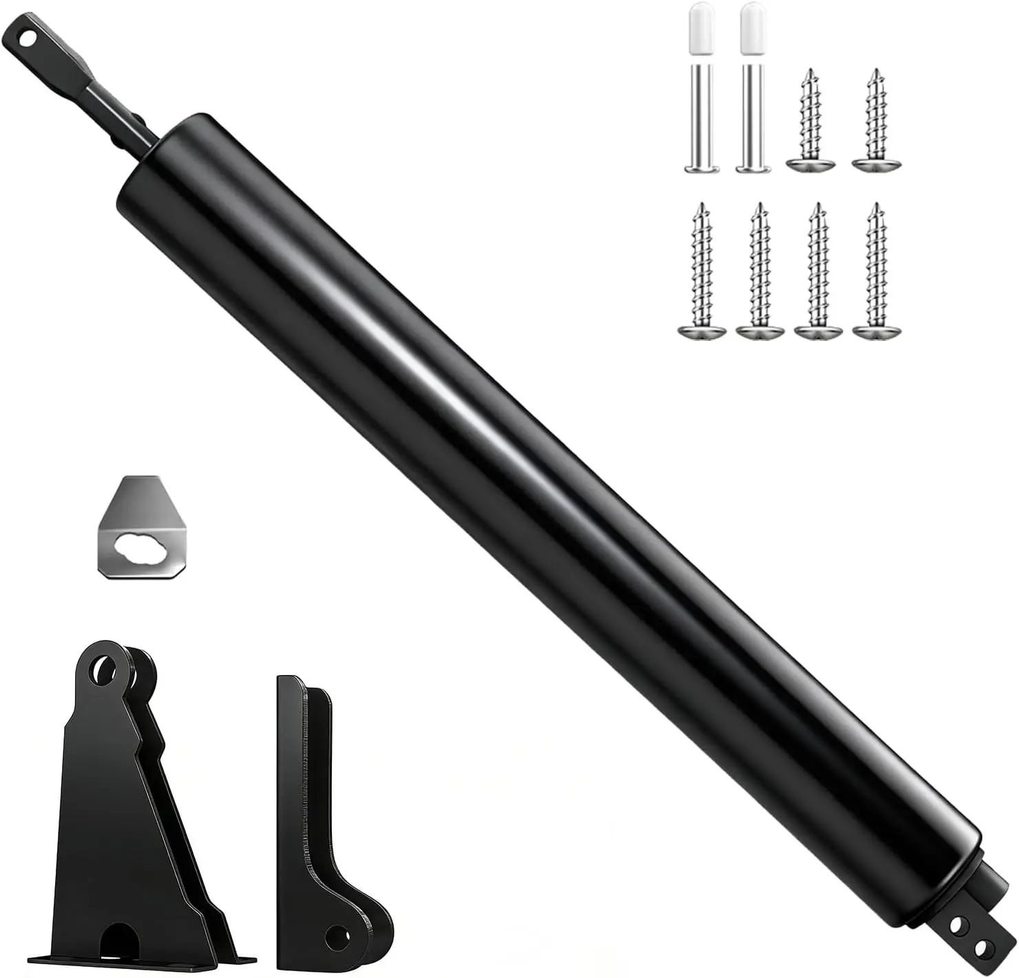 Heavy Duty Pneumatic Screen Door Closer with Adjustable Closing Speed