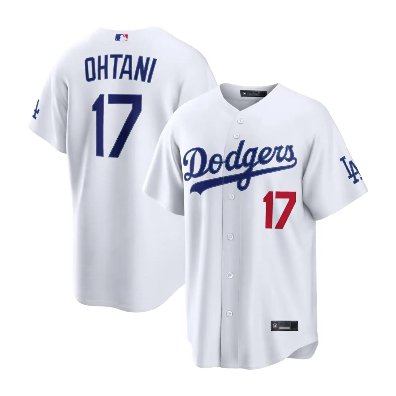 Men's 17 Shohei Ohtani White Baseball Jersey